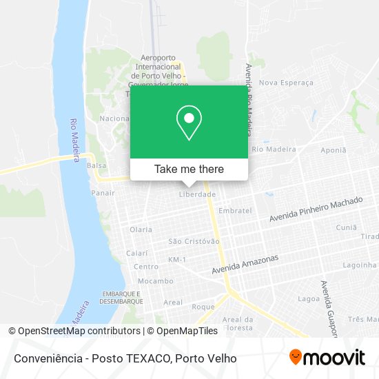 Conveniência - Posto TEXACO map