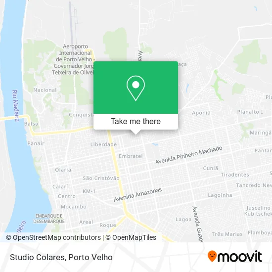 Studio Colares map