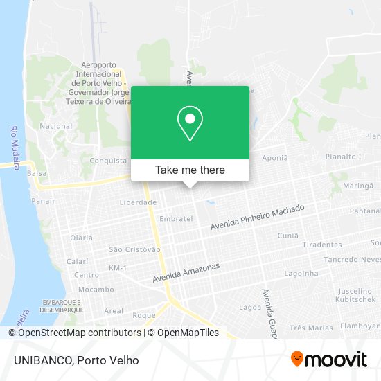 UNIBANCO map