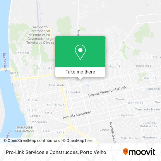 Pro-Link Servicos e Construcoes map