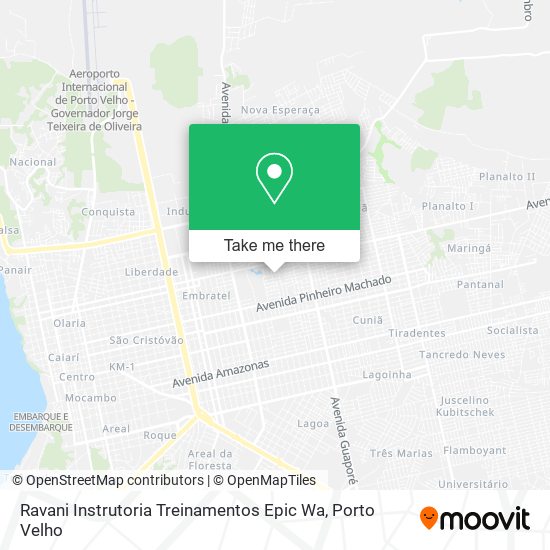 Ravani Instrutoria Treinamentos Epic Wa map