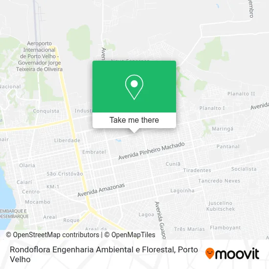 Rondoflora Engenharia Ambiental e Florestal map