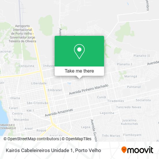 Kairós Cabeleireiros Unidade 1 map