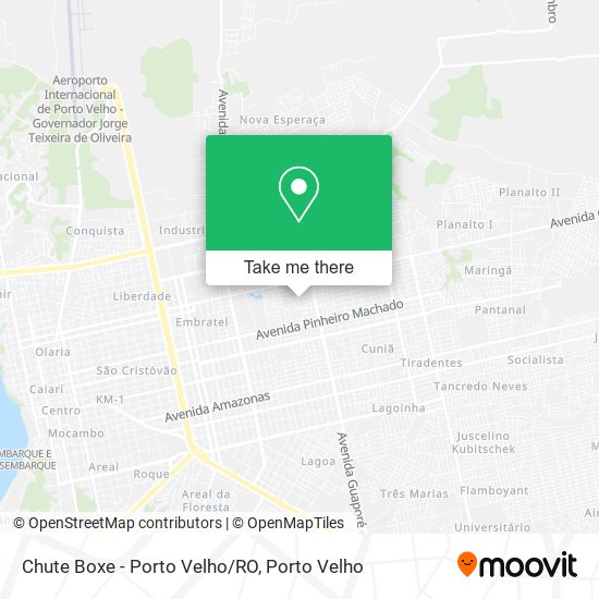 Chute Boxe - Porto Velho/RO map