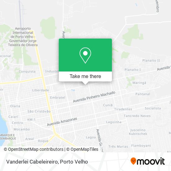 Mapa Vanderlei Cabeleireiro