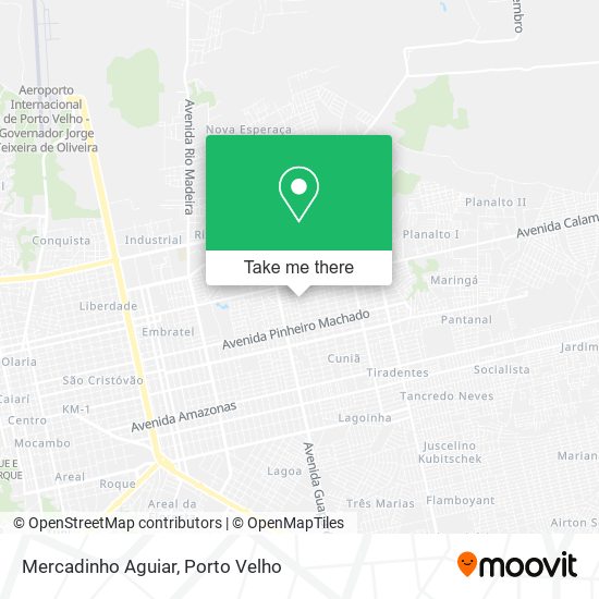 Mercadinho Aguiar map