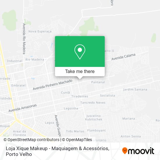 Loja Xique Makeup - Maquiagem & Acessórios map