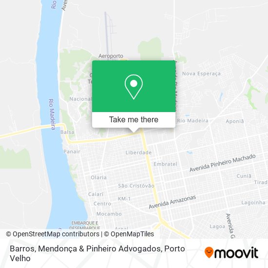 Mapa Barros, Mendonça & Pinheiro Advogados