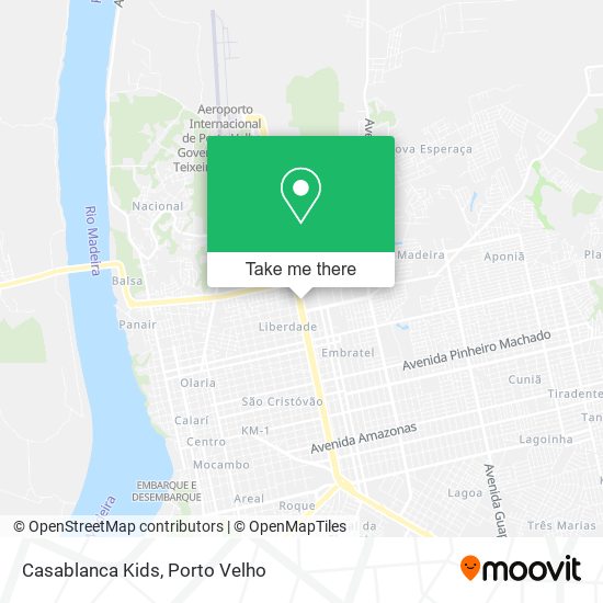 Casablanca Kids map