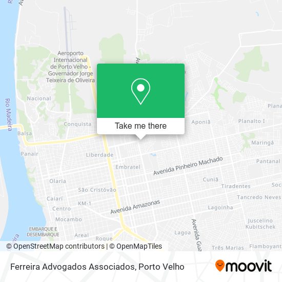 Mapa Ferreira Advogados Associados