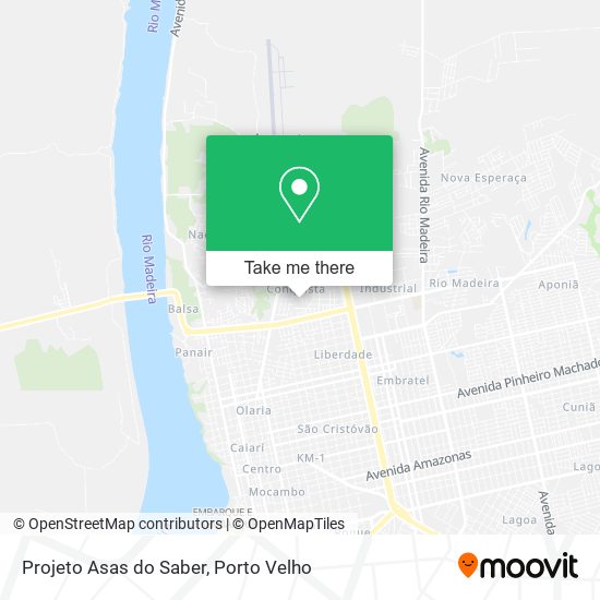 Projeto Asas do Saber map