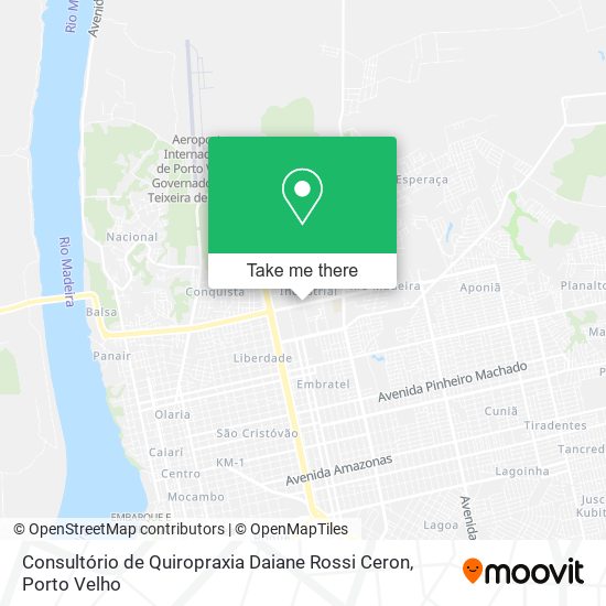 Consultório de Quiropraxia Daiane Rossi Ceron map