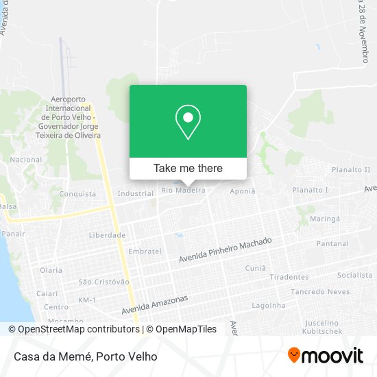 Casa da Memé map