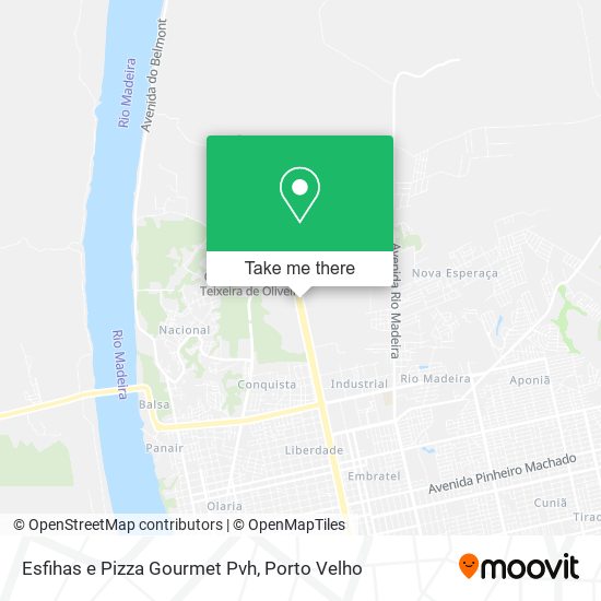 Esfihas e Pizza Gourmet Pvh map