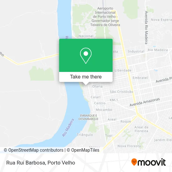 Rua Rui Barbosa map