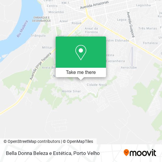 Bella Donna Beleza e Estética map