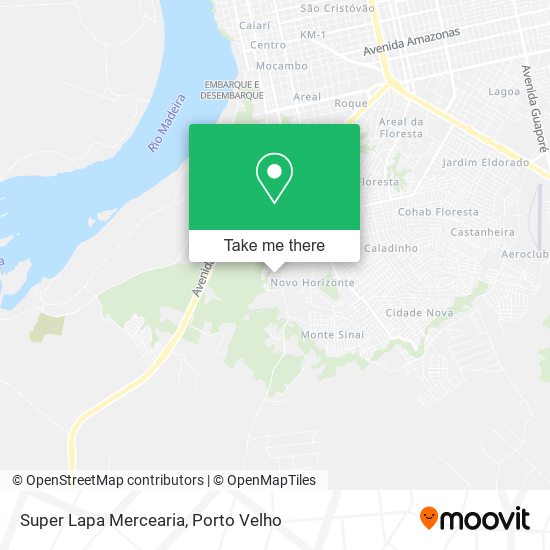 Super Lapa Mercearia map