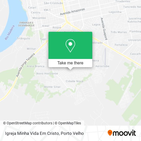 Igreja Minha Vida Em Cristo map