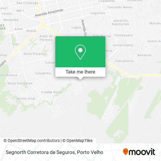 Segnorth Corretora de Seguros map