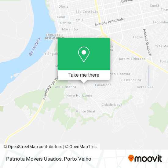 Patriota Moveis Usados map