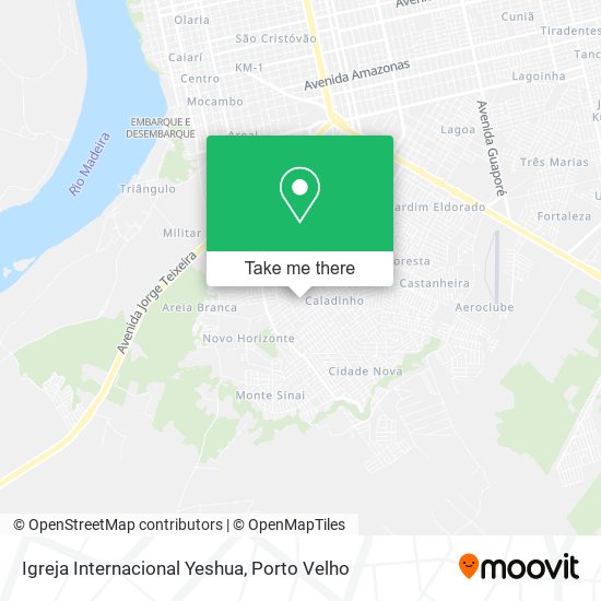 Igreja Internacional Yeshua map