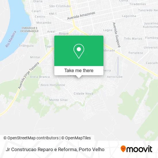 Jr Construcao Reparo e Reforma map