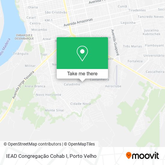 IEAD Congregação Cohab I map