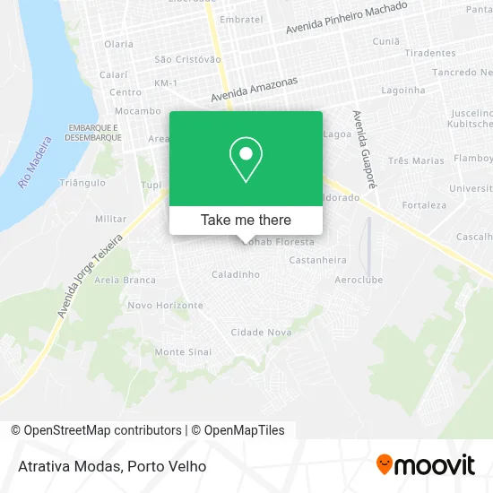 Atrativa Modas map