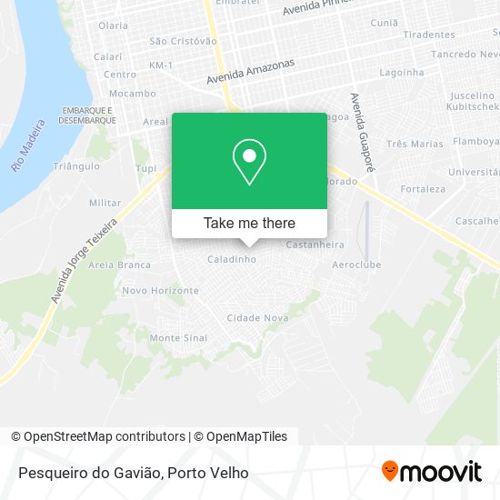 Pesqueiro do Gavião map