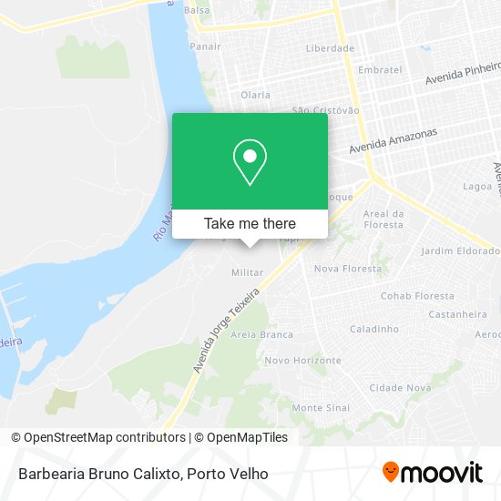 Barbearia Bruno Calixto map