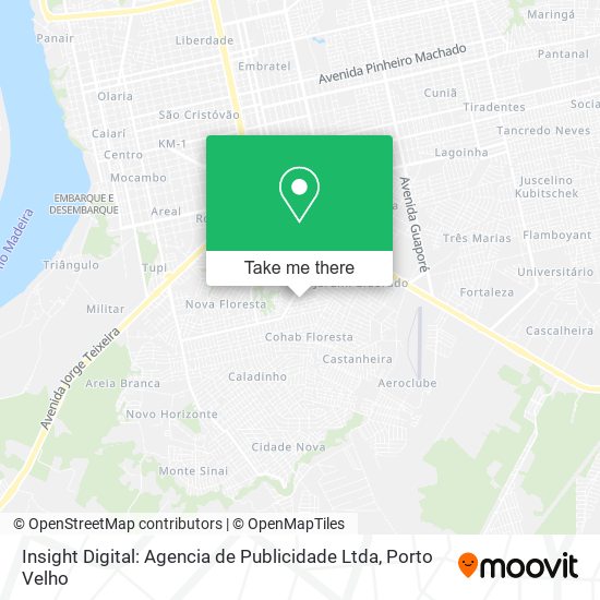 Insight Digital: Agencia de Publicidade Ltda map