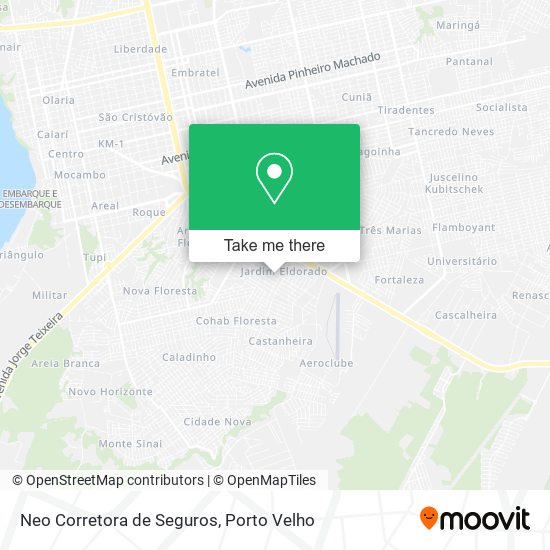 Neo Corretora de Seguros map