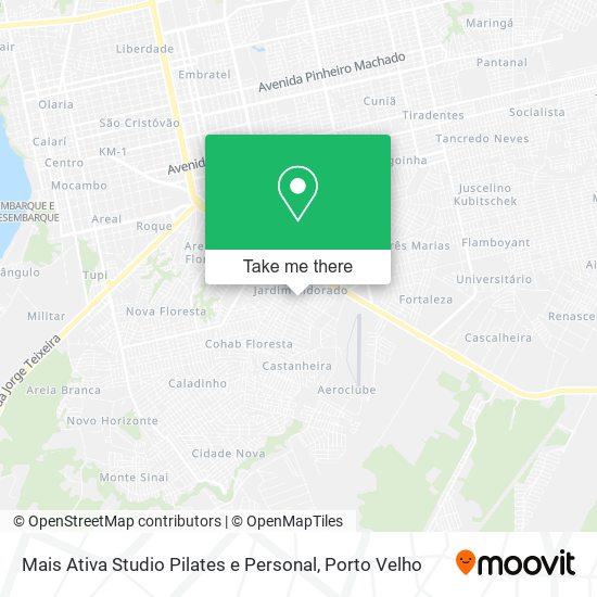 Mais Ativa Studio Pilates e Personal map