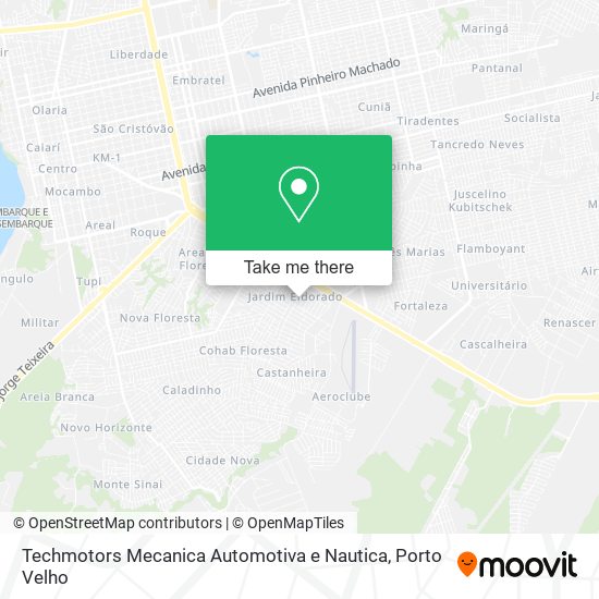 Techmotors Mecanica Automotiva e Nautica map