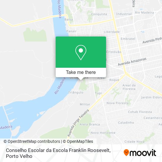 Conselho Escolar da Escola Franklin Roosevelt map