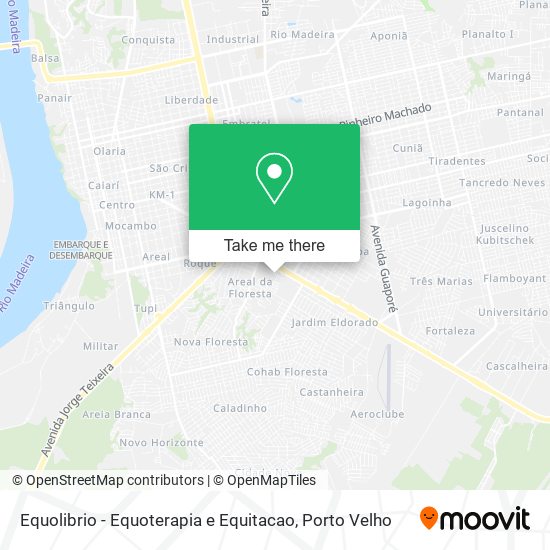 Equolibrio - Equoterapia e Equitacao map