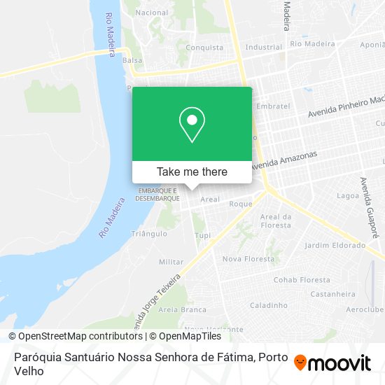 Paróquia Santuário Nossa Senhora de Fátima map