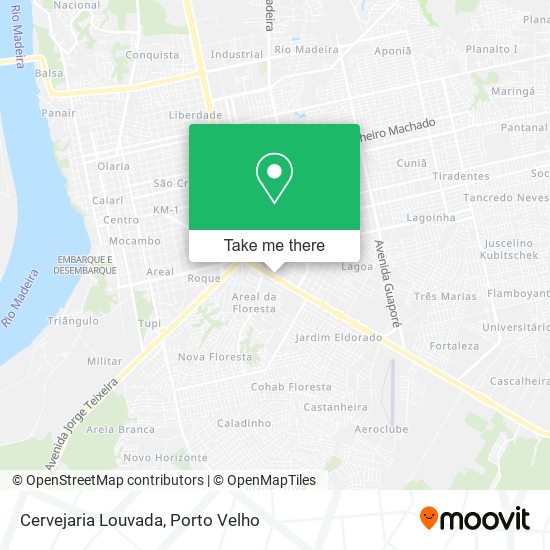 Cervejaria Louvada map