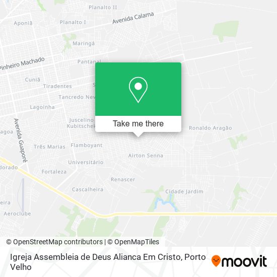 Igreja Assembleia de Deus Alianca Em Cristo map