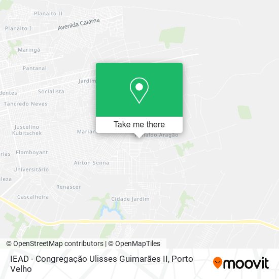 IEAD - Congregação Ulisses Guimarães II map