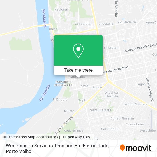 Wm Pinheiro Servicos Tecnicos Em Eletricidade map