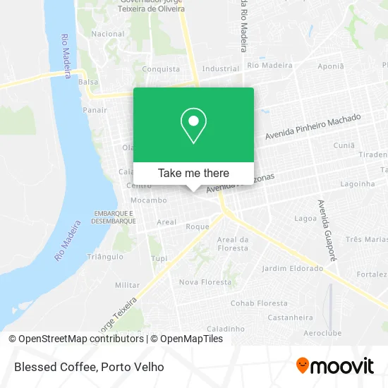 Blessed Coffee map
