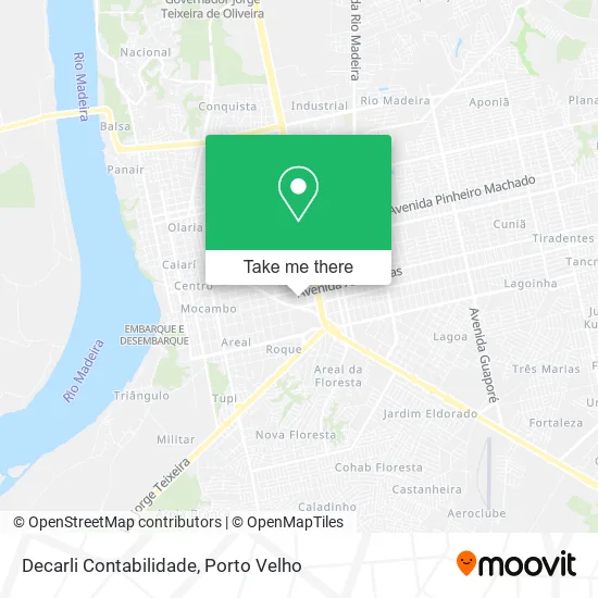 Decarli Contabilidade map