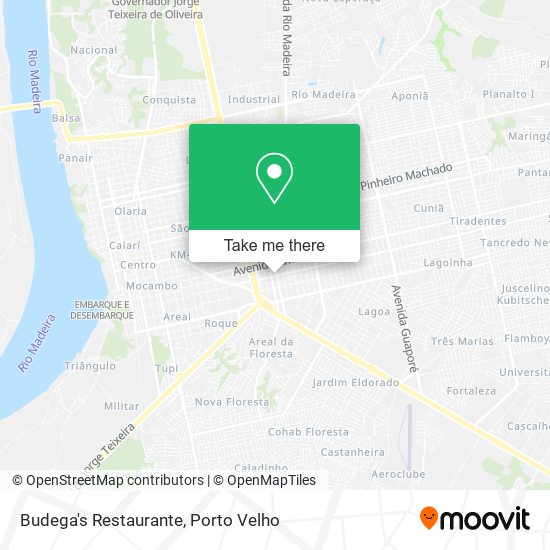 Budega's Restaurante map