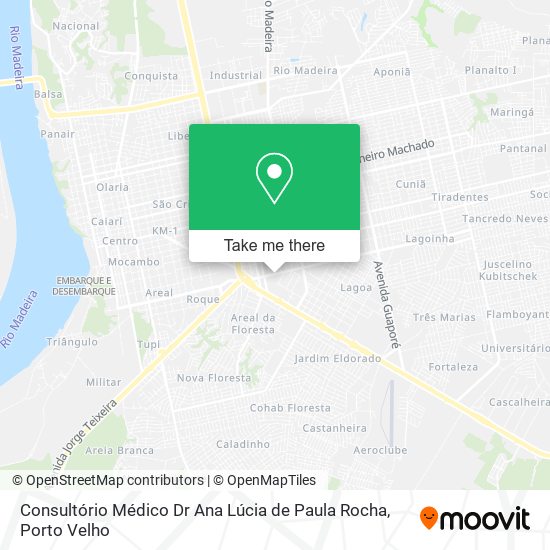 Consultório Médico Dr Ana Lúcia de Paula Rocha map