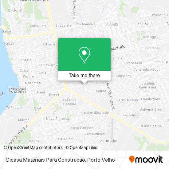 Mapa Dicasa Materiais Para Construcao