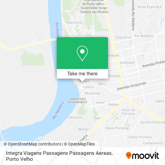 Integra Viagens Passagens Passagens Aereas map