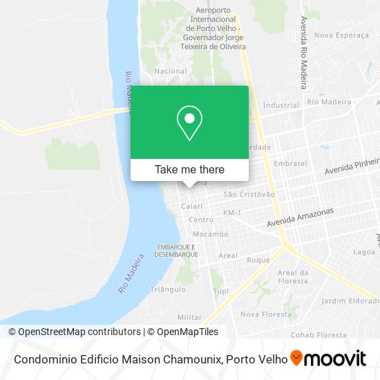 Condominio Edificio Maison Chamounix map