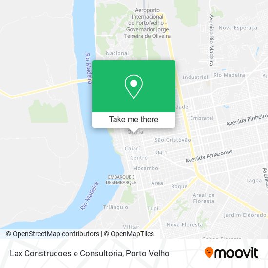 Mapa Lax Construcoes e Consultoria