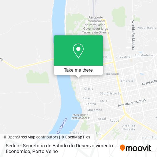 Sedec - Secretaria de Estado do Desenvolvimento Econômico map